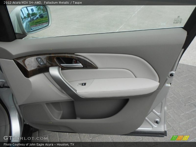Palladium Metallic / Taupe 2012 Acura MDX SH-AWD