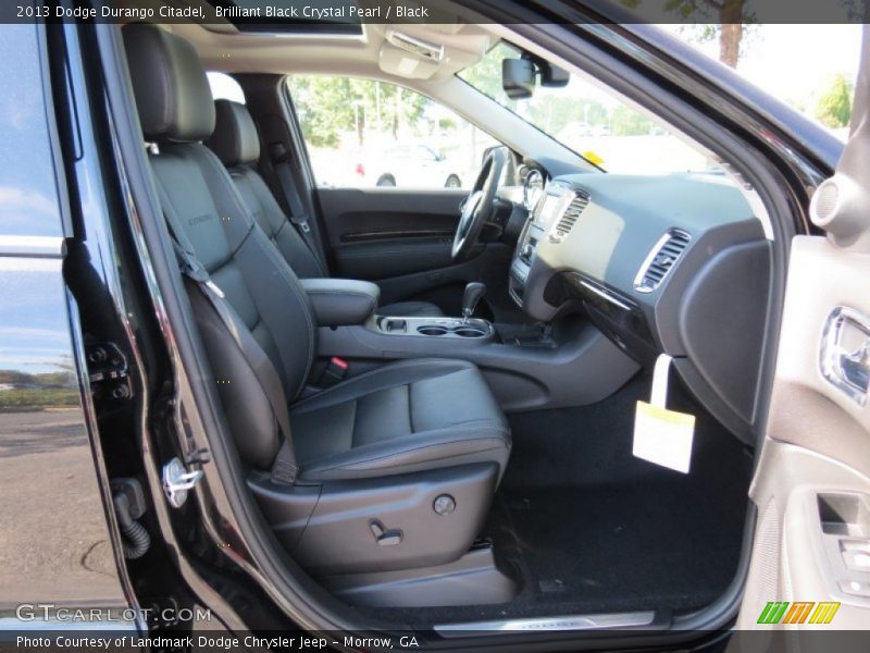 Brilliant Black Crystal Pearl / Black 2013 Dodge Durango Citadel
