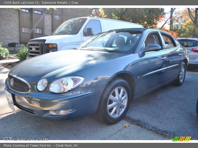 Slatestone Metallic / Gray 2006 Buick LaCrosse CX