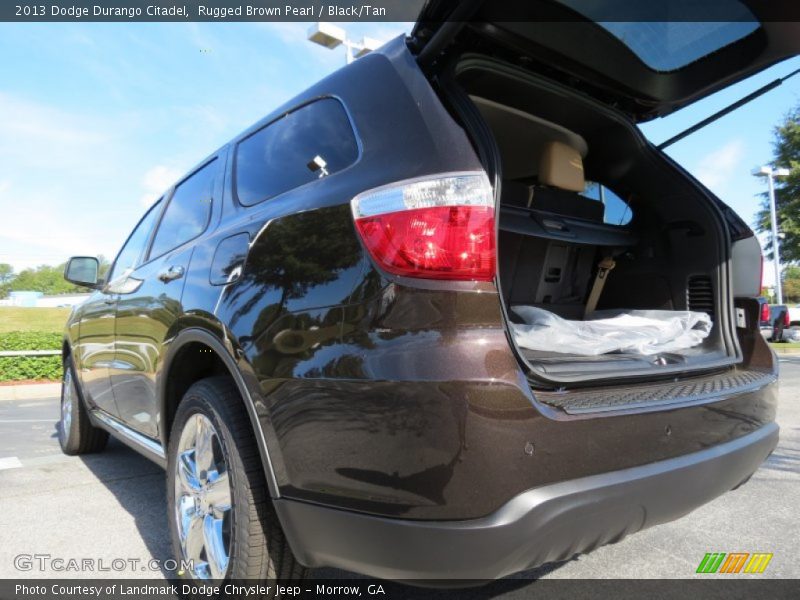 Rugged Brown Pearl / Black/Tan 2013 Dodge Durango Citadel