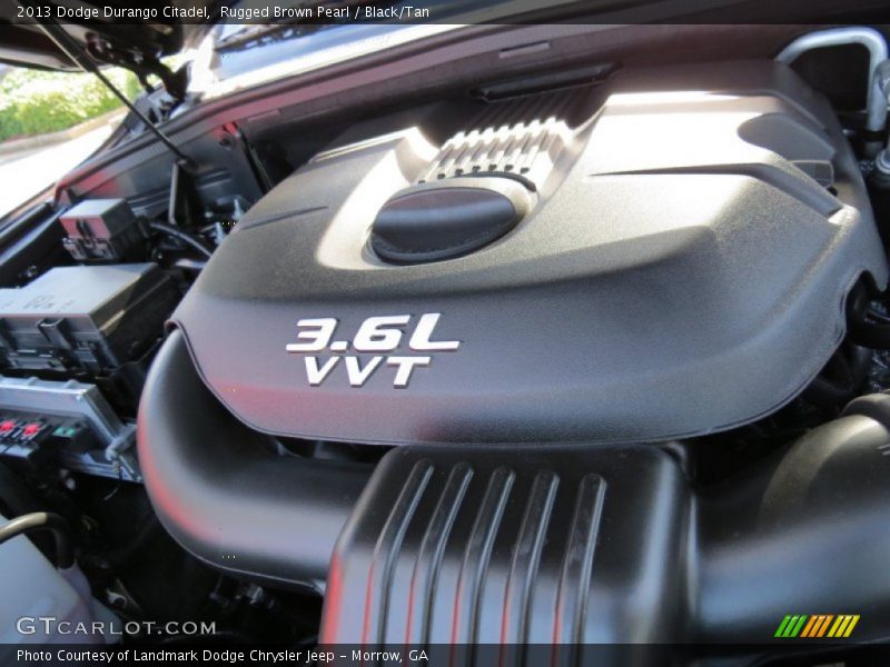  2013 Durango Citadel Engine - 3.6 Liter DOHC 24-Valve VVT Pentastar V6