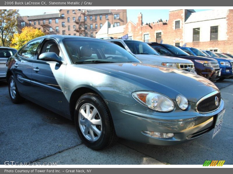 Slatestone Metallic / Gray 2006 Buick LaCrosse CX