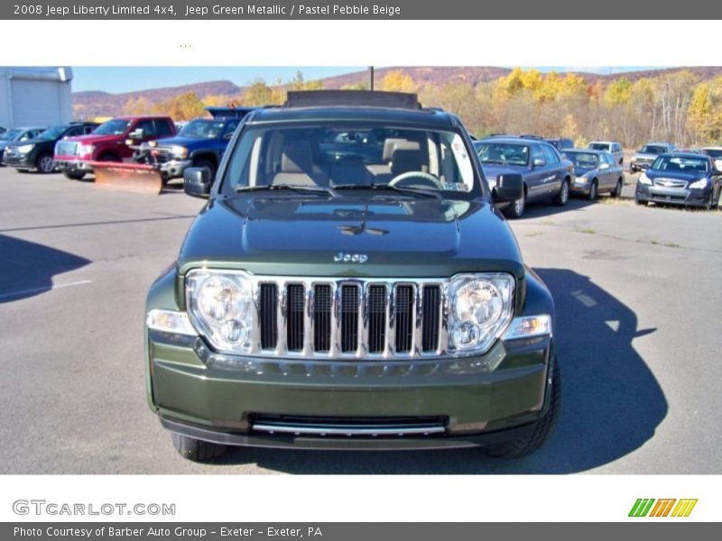 Jeep Green Metallic / Pastel Pebble Beige 2008 Jeep Liberty Limited 4x4