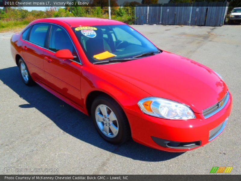Victory Red / Ebony 2010 Chevrolet Impala LT