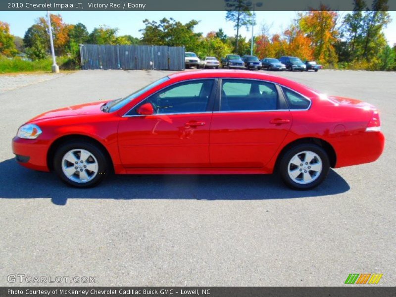 Victory Red / Ebony 2010 Chevrolet Impala LT
