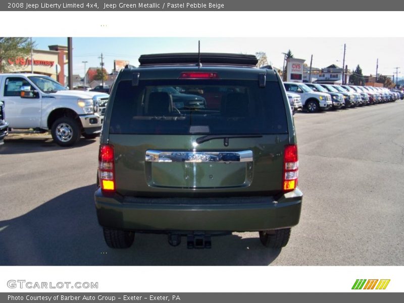 Jeep Green Metallic / Pastel Pebble Beige 2008 Jeep Liberty Limited 4x4