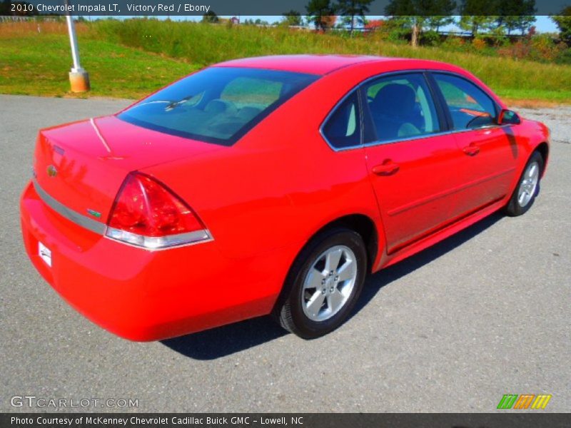Victory Red / Ebony 2010 Chevrolet Impala LT