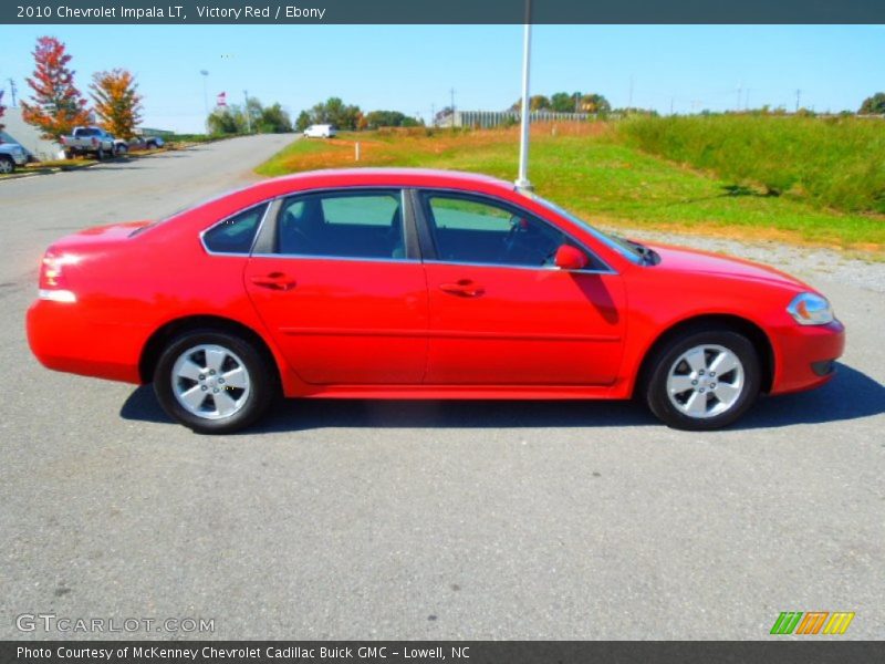 Victory Red / Ebony 2010 Chevrolet Impala LT