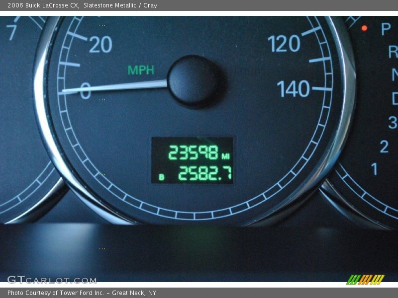 Slatestone Metallic / Gray 2006 Buick LaCrosse CX