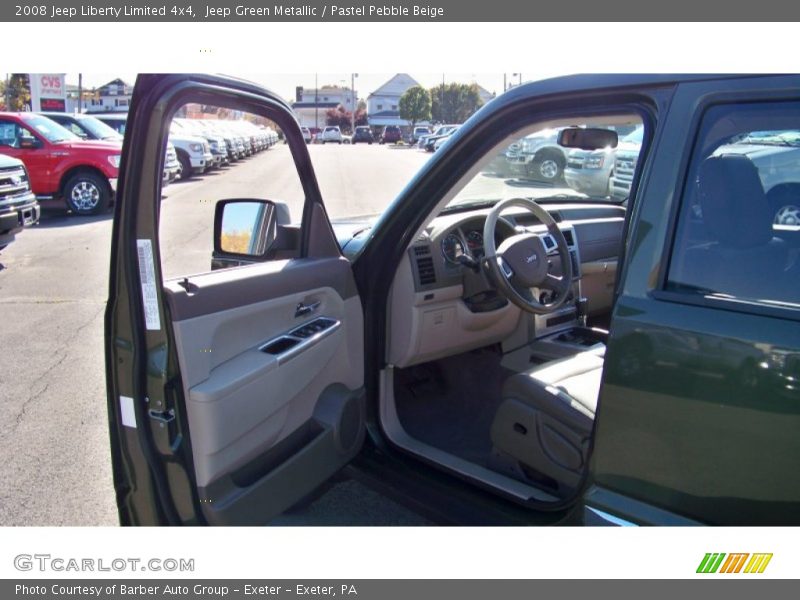 Jeep Green Metallic / Pastel Pebble Beige 2008 Jeep Liberty Limited 4x4