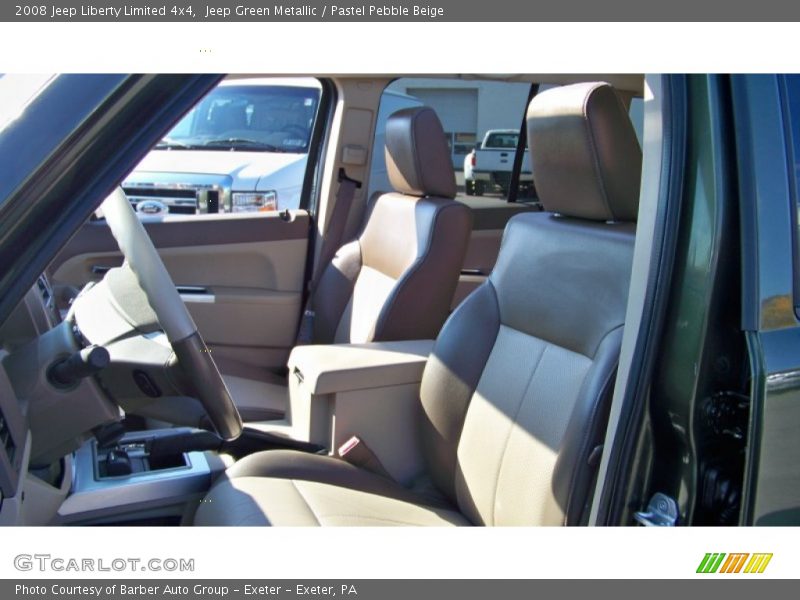 Jeep Green Metallic / Pastel Pebble Beige 2008 Jeep Liberty Limited 4x4