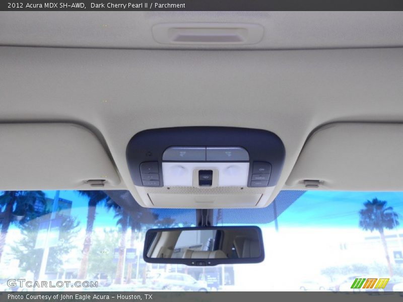 Dark Cherry Pearl II / Parchment 2012 Acura MDX SH-AWD