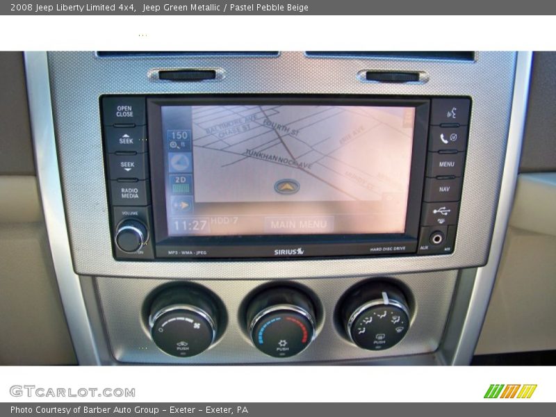 Jeep Green Metallic / Pastel Pebble Beige 2008 Jeep Liberty Limited 4x4