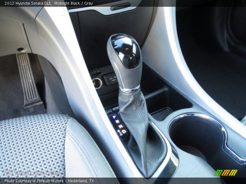 Midnight Black / Gray 2012 Hyundai Sonata GLS