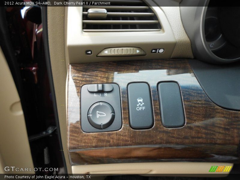 Dark Cherry Pearl II / Parchment 2012 Acura MDX SH-AWD