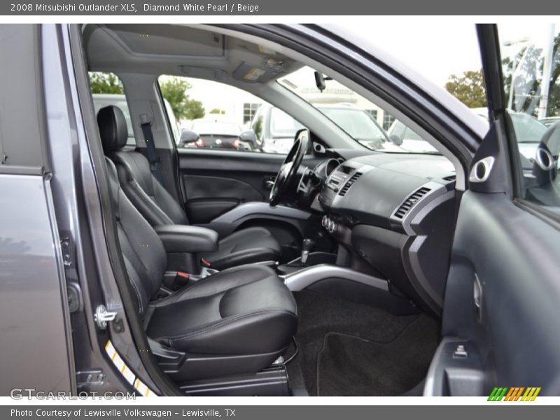  2008 Outlander XLS Beige Interior