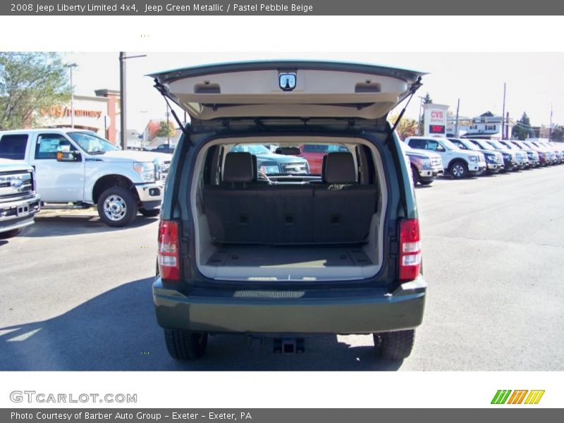 Jeep Green Metallic / Pastel Pebble Beige 2008 Jeep Liberty Limited 4x4