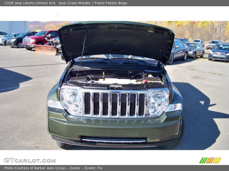 Jeep Green Metallic / Pastel Pebble Beige 2008 Jeep Liberty Limited 4x4