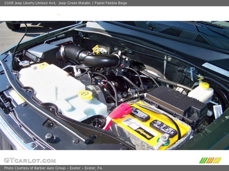 Jeep Green Metallic / Pastel Pebble Beige 2008 Jeep Liberty Limited 4x4