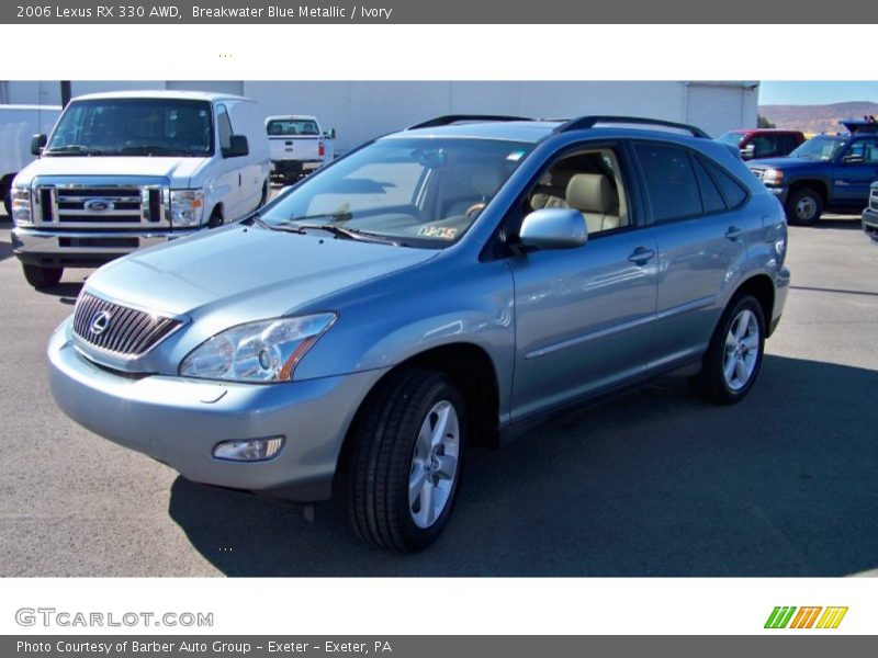 Breakwater Blue Metallic / Ivory 2006 Lexus RX 330 AWD