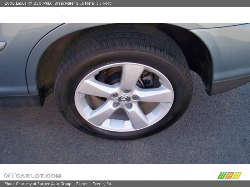 Breakwater Blue Metallic / Ivory 2006 Lexus RX 330 AWD