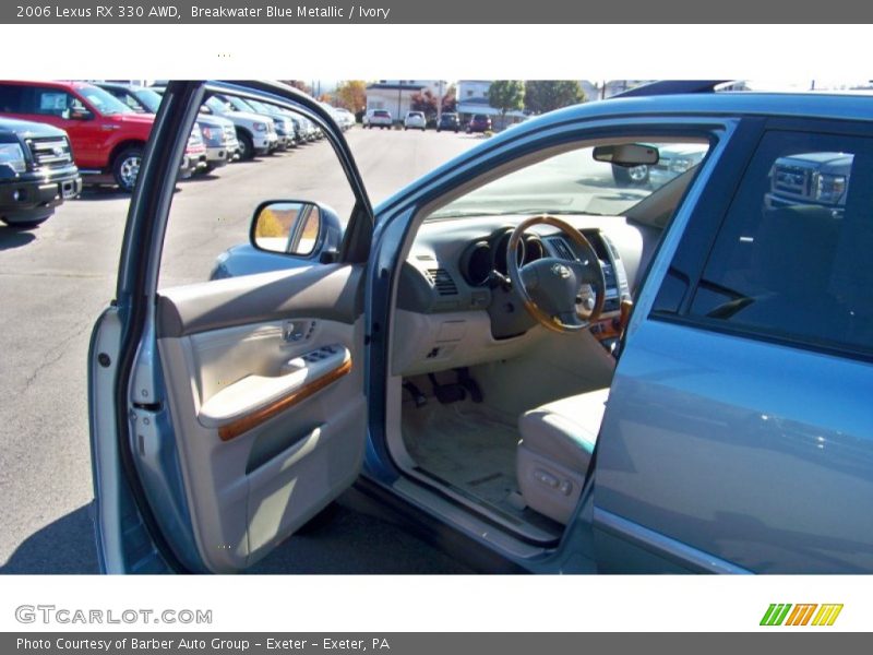 Breakwater Blue Metallic / Ivory 2006 Lexus RX 330 AWD
