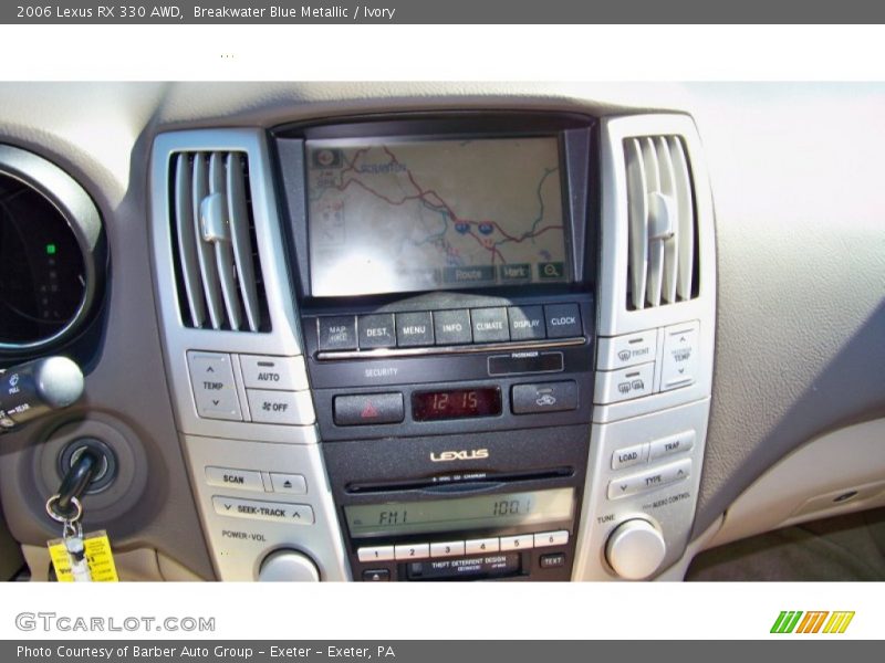 Breakwater Blue Metallic / Ivory 2006 Lexus RX 330 AWD