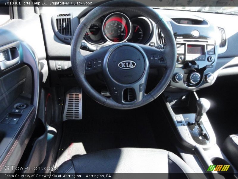 Dashboard of 2010 Forte Koup SX