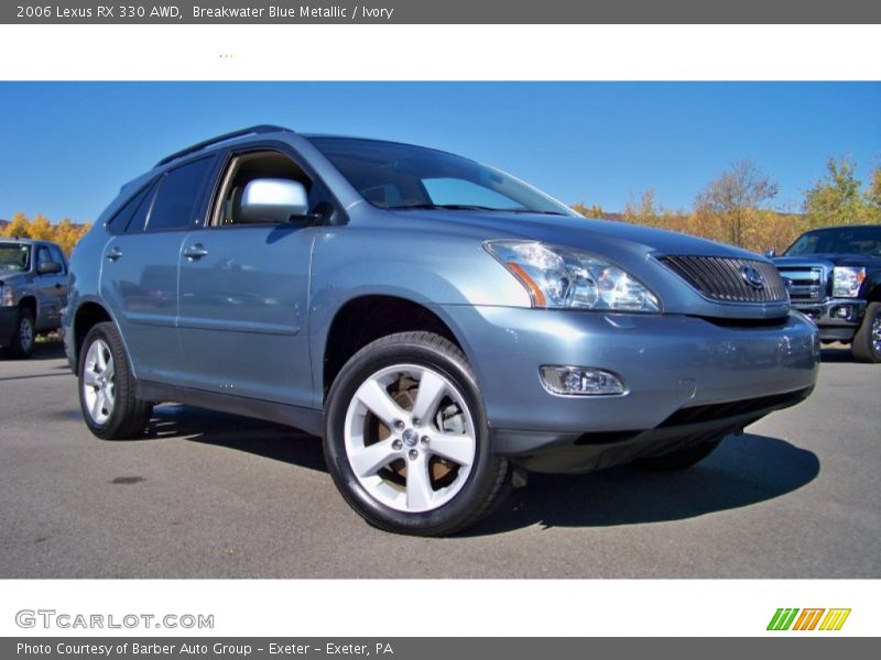 Breakwater Blue Metallic / Ivory 2006 Lexus RX 330 AWD