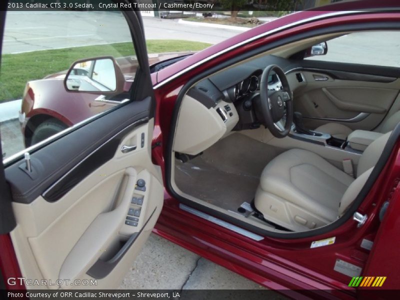 Crystal Red Tintcoat / Cashmere/Ebony 2013 Cadillac CTS 3.0 Sedan