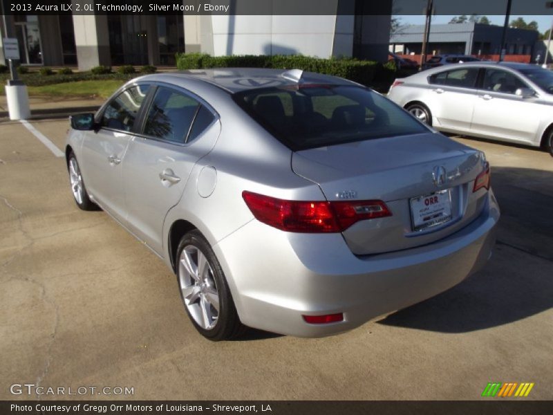 Silver Moon / Ebony 2013 Acura ILX 2.0L Technology