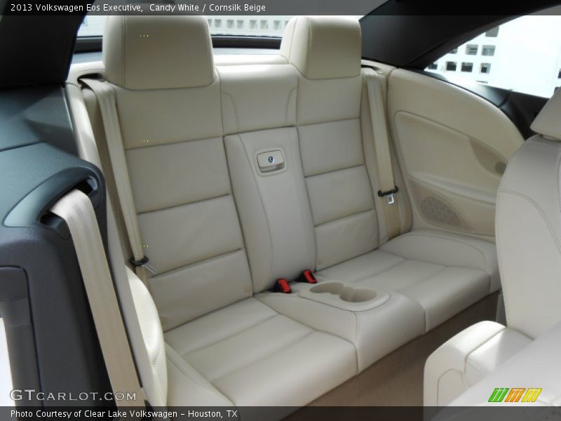 Candy White / Cornsilk Beige 2013 Volkswagen Eos Executive