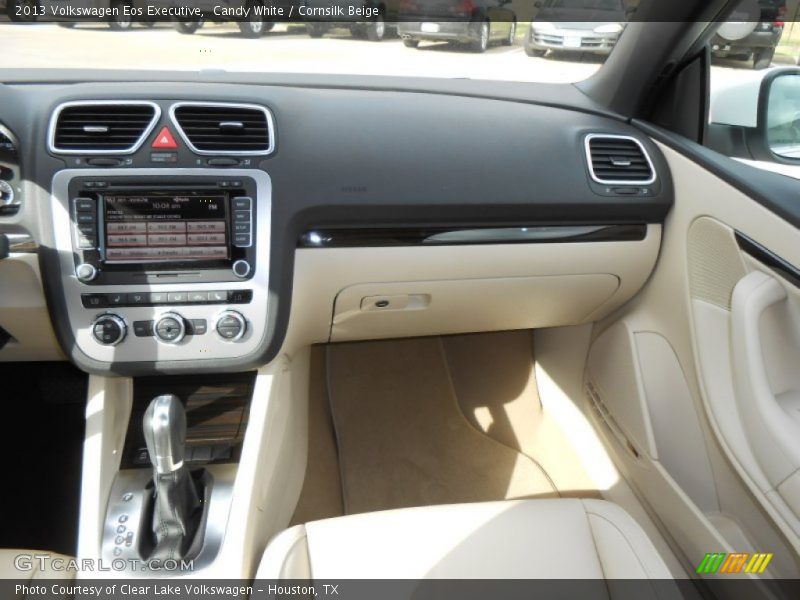 Candy White / Cornsilk Beige 2013 Volkswagen Eos Executive