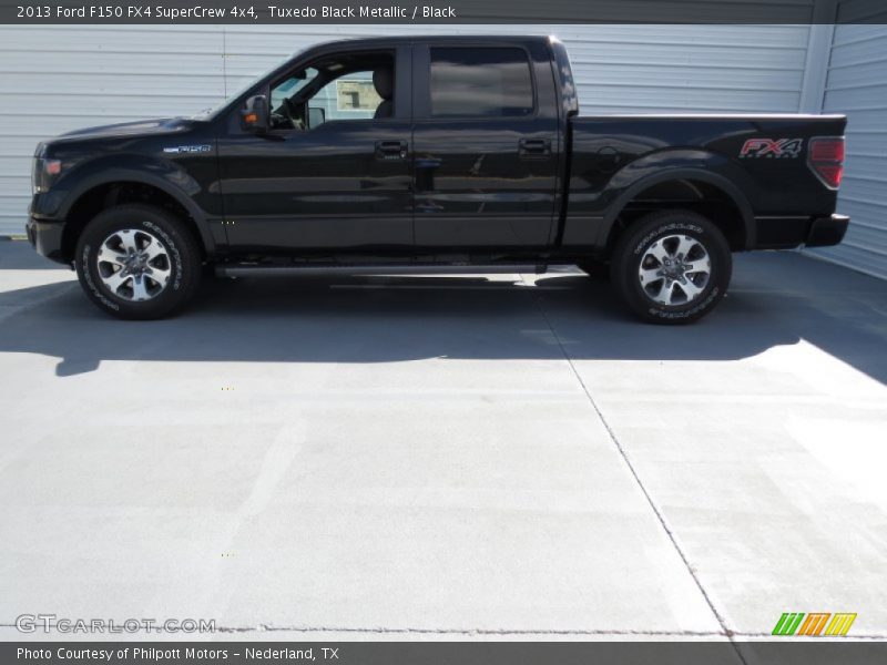 Tuxedo Black Metallic / Black 2013 Ford F150 FX4 SuperCrew 4x4