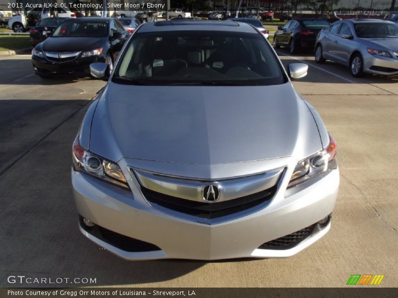 Silver Moon / Ebony 2013 Acura ILX 2.0L Technology