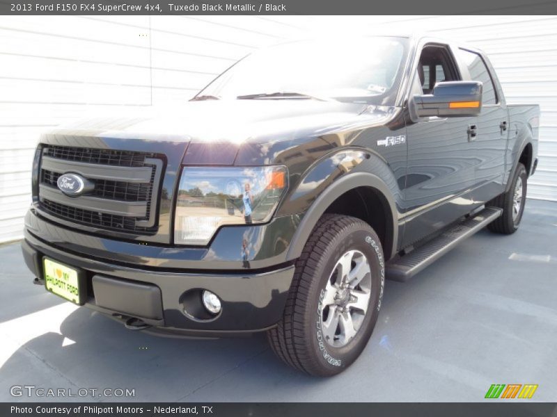 Tuxedo Black Metallic / Black 2013 Ford F150 FX4 SuperCrew 4x4