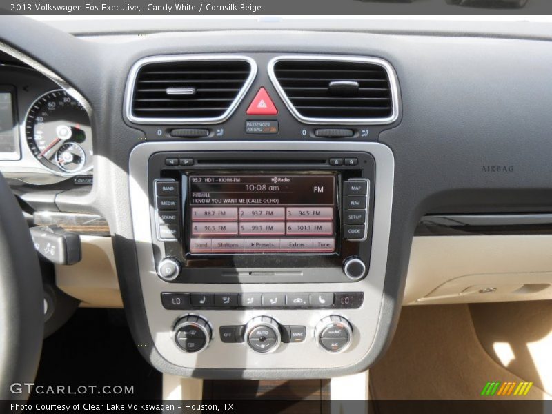 Candy White / Cornsilk Beige 2013 Volkswagen Eos Executive
