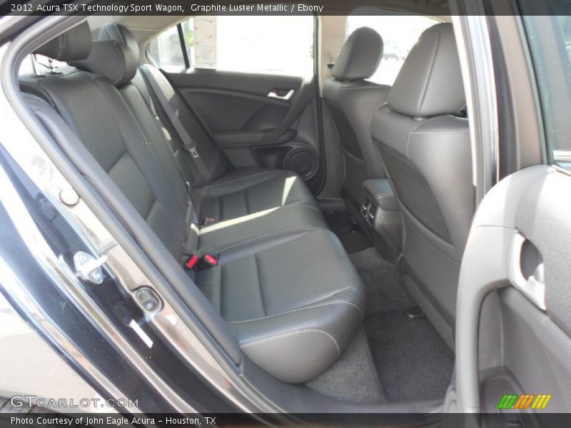 Graphite Luster Metallic / Ebony 2012 Acura TSX Technology Sport Wagon