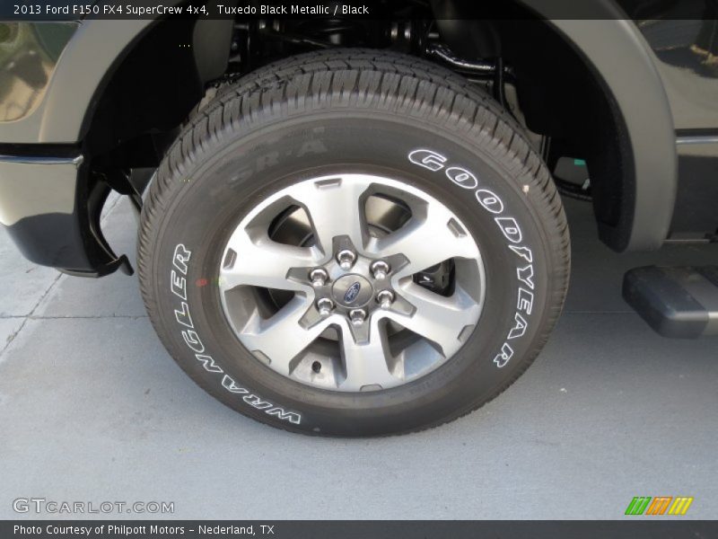 Tuxedo Black Metallic / Black 2013 Ford F150 FX4 SuperCrew 4x4