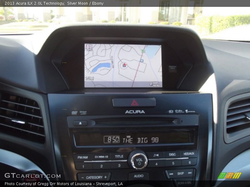 Silver Moon / Ebony 2013 Acura ILX 2.0L Technology