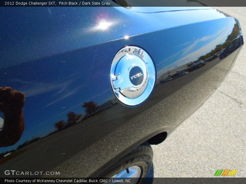 Pitch Black / Dark Slate Gray 2012 Dodge Challenger SXT