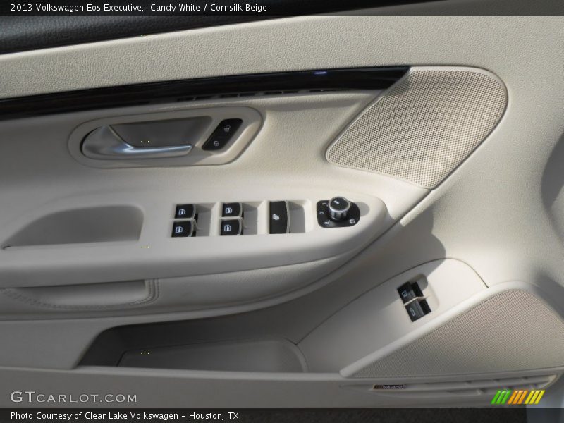 Candy White / Cornsilk Beige 2013 Volkswagen Eos Executive