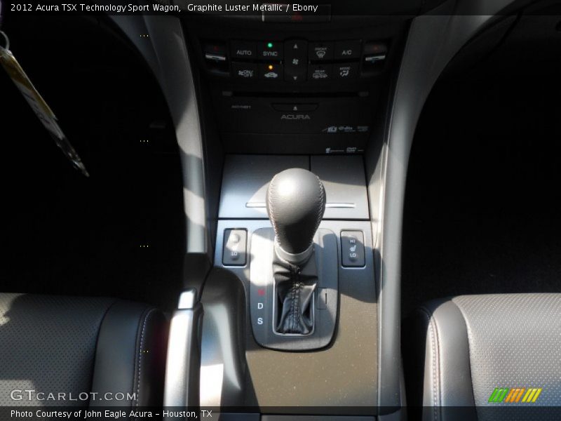 Graphite Luster Metallic / Ebony 2012 Acura TSX Technology Sport Wagon