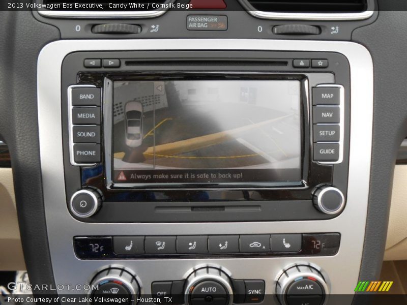 Candy White / Cornsilk Beige 2013 Volkswagen Eos Executive