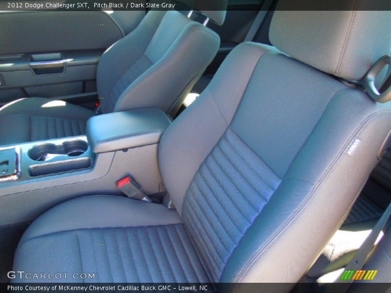 Pitch Black / Dark Slate Gray 2012 Dodge Challenger SXT