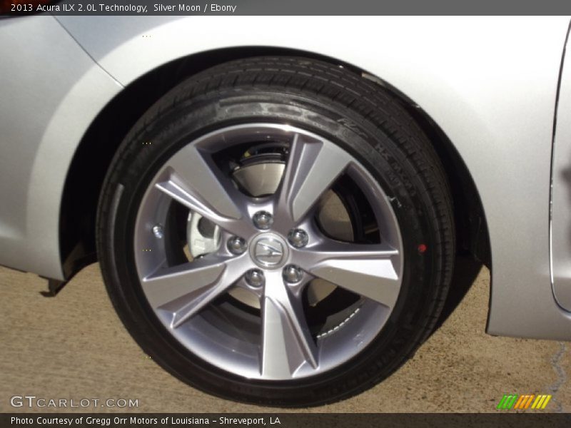 Silver Moon / Ebony 2013 Acura ILX 2.0L Technology