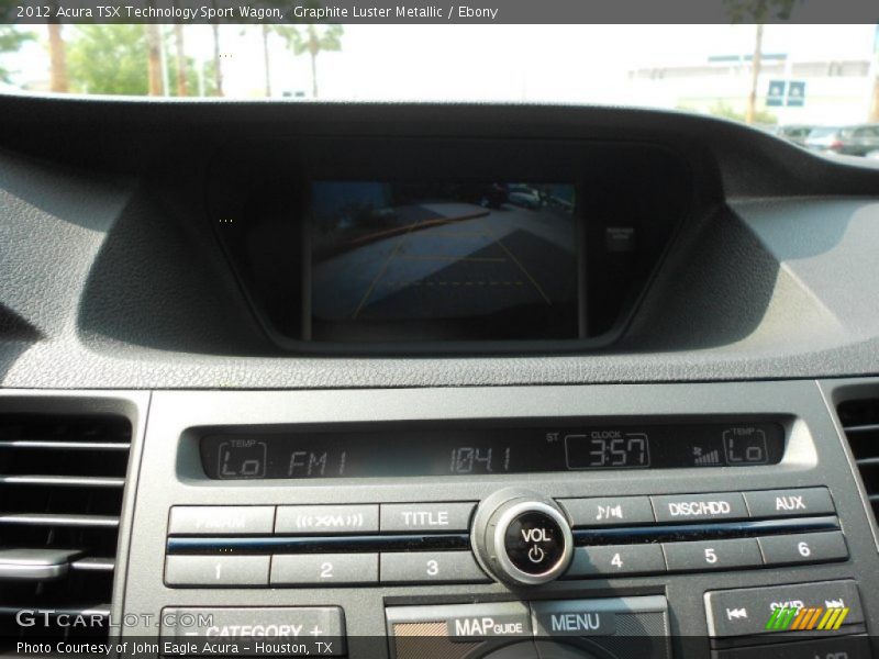 Graphite Luster Metallic / Ebony 2012 Acura TSX Technology Sport Wagon