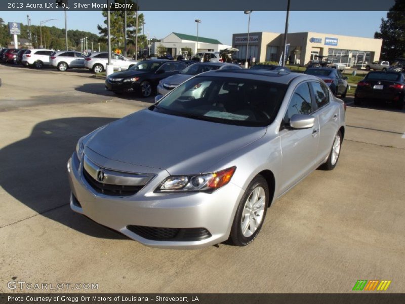 Silver Moon / Ebony 2013 Acura ILX 2.0L