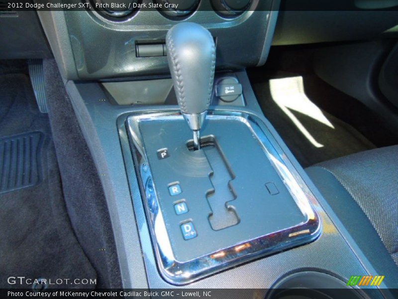 Pitch Black / Dark Slate Gray 2012 Dodge Challenger SXT
