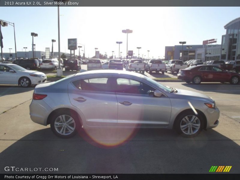 Silver Moon / Ebony 2013 Acura ILX 2.0L